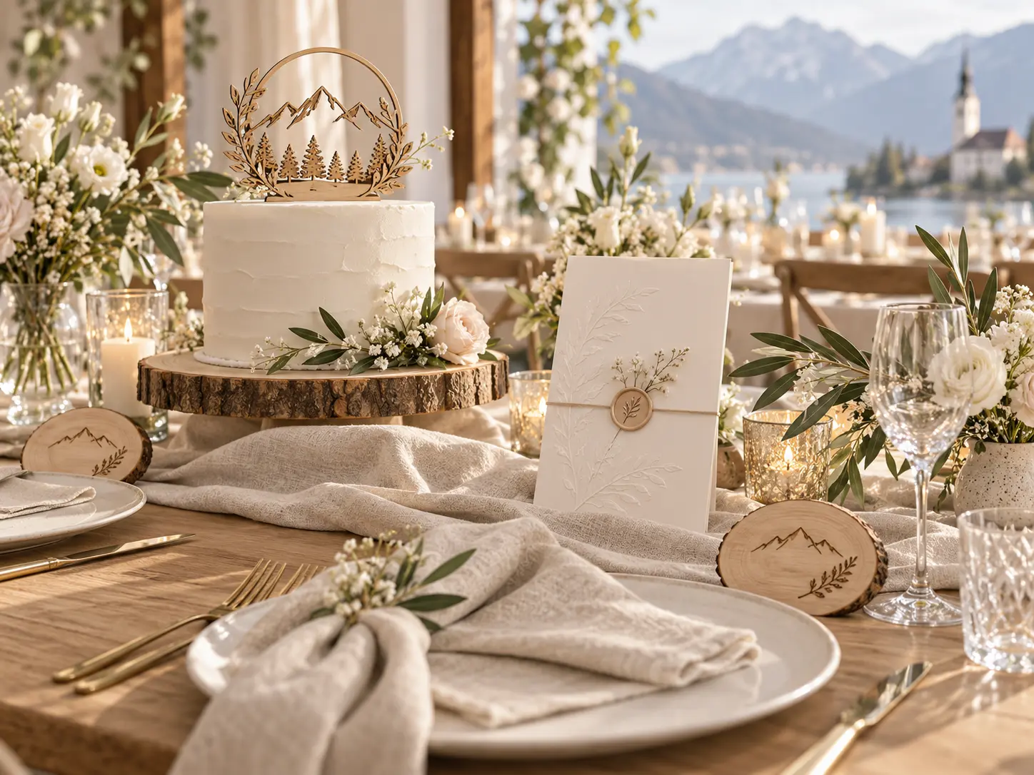Cake Topper und Festdekoration